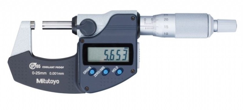 Mitutoyo - 293 Series - Standard Digimatic Micrometers - (0 - 20" Ranges)