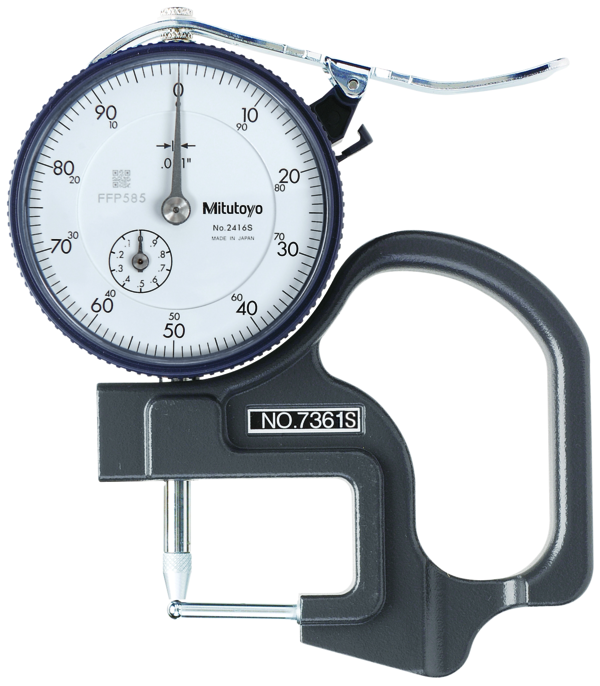 Mitutoyo - Dial Tube Thickness Gage - 7360A - (Metric)