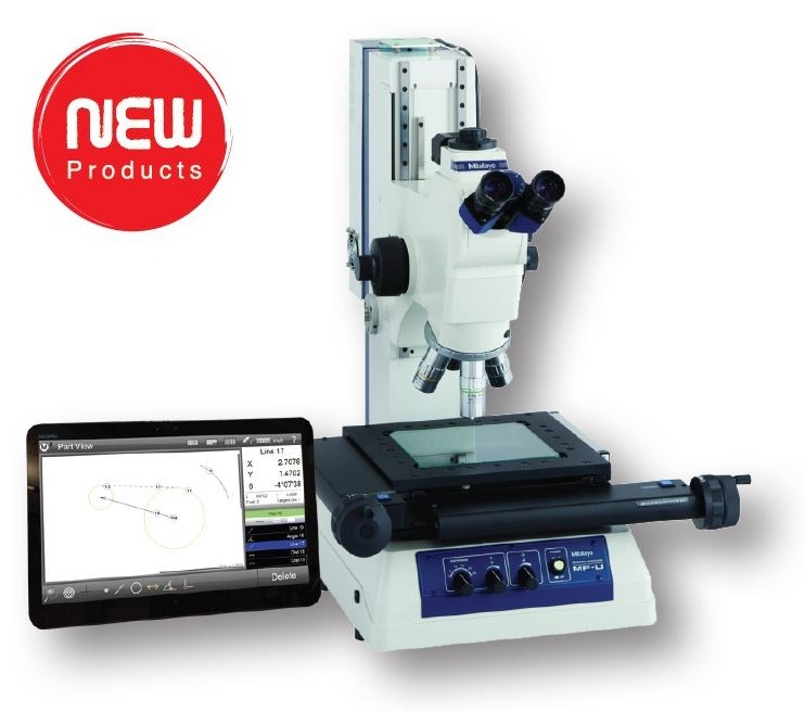 Mitutoyo - MF/MF-U Series - Measuring Microscope - w/ M2 Geometric Measuring Display