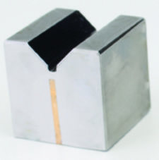 Mini Magnetic Cube - 1" x 1" x 1" -  w/ 90° Vee - 2076VB