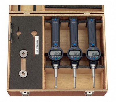 Mitutoyo - Borematic 3-Point Digital Bore Gage - COMPLETE SETS - (1) Display Unit per Head - 568 Series - (Metric)