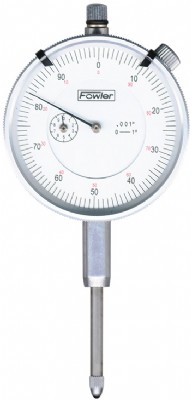 Fowler - Dial Indicators - 2-1/4" Stem - (Metric)