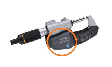 Mitutoyo - TRANSMITTER Only - for Micrometers & Calipers - U-Wave Bluetooth® 