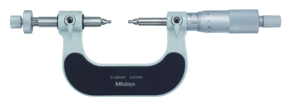 Mitutoyo - Gear Tooth Micrometer - 124 Series - (Metric)