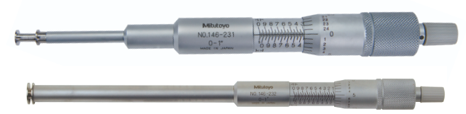 Mitutoyo - Groove Micrometers - Non-Rotating Spindle - 146 Series