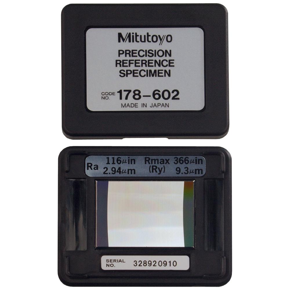 Mitutoyo -  Calibration Specimen for Surface Roughness Testers- (inch/mm) - 178-602 & 178-606
