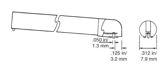 Mahr - 2008013 Parallel Chisel Probe - for Pocket Surf IV 
