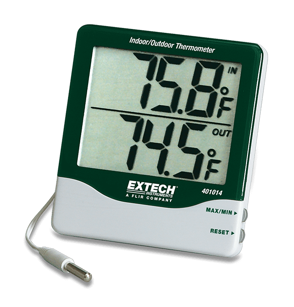 EXTECH - Big Digit Indoor/Outdoor Thermometer - 401014