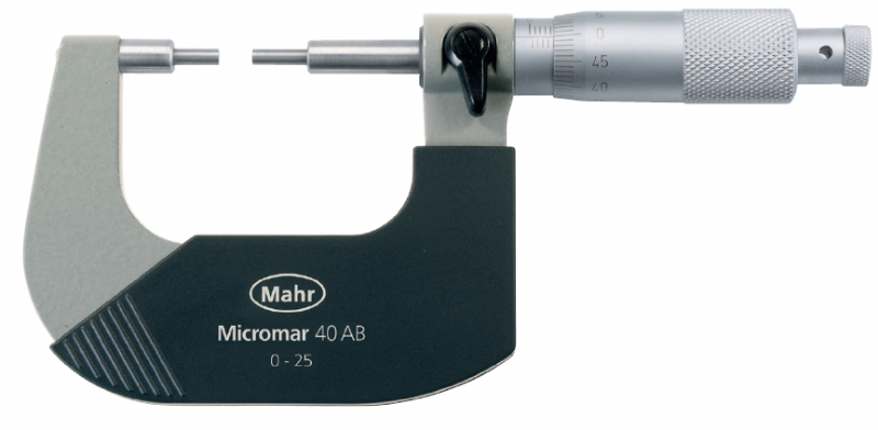 Mahr - 40 AB Spline Micrometers - 0.01mm Grad