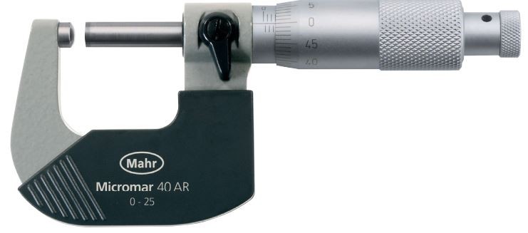 Mahr - 40 AR Spherical Micrometers - .0001" Grad.