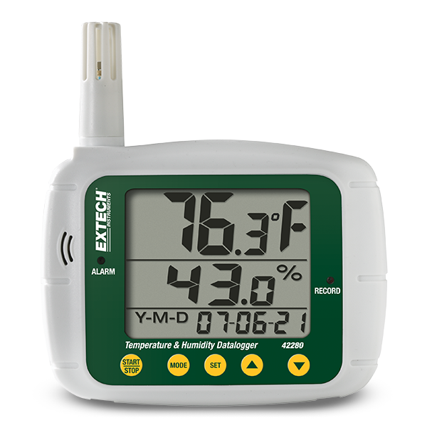 EXTECH - Temperature and Humidity Datalogger - 42280