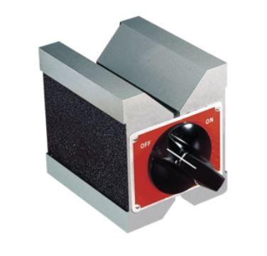Starrett - 566 Dual-Vee Magnetic V-Block - 1/4" to 1-3/4" Capacity 