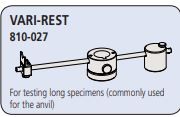 Mitutoyo - 810-027 Hardness Tester Accesory - Vari-Rest 