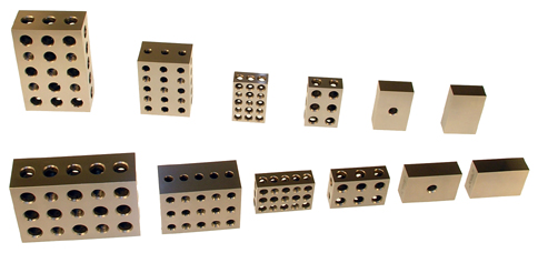 PRECISION 2 SETS 1-2-3" BLOCK WITH ONE  HOLE 