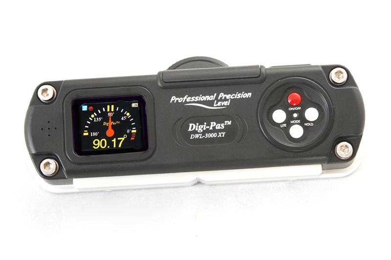 Digi-Pas - High Precision Digital Level w/ Angle-Meter & Vibrometer - DWL3000XY-Bluetooth