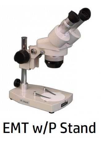 MEIJI - EMT-2 Stereo Microscope with 1X & 3X Turret Objective