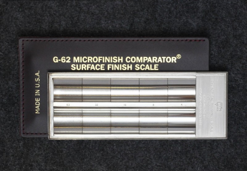 GAR - (G-62) Cylindrical Ground - Microfinish Comparator - 4 - 63 µin 