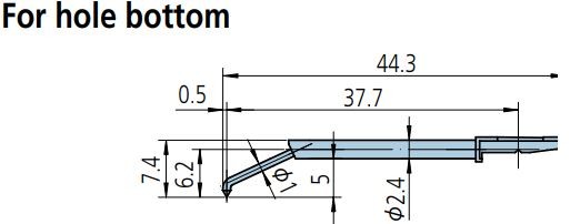 Mitutoyo - Hole Bottom Styli 
