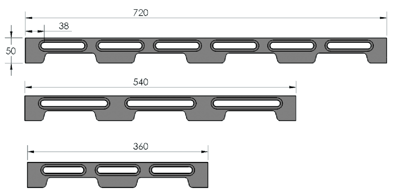 Phillips Precision - Loc-N-Load™ Docking Rails - METRIC