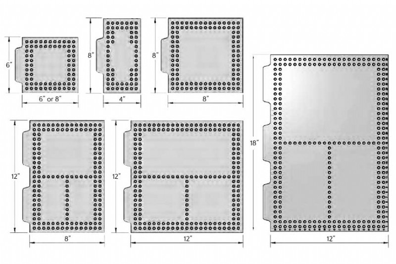 Phillips Precision - Open-Sight™ Vision System Fixture Plates – Polycarbonate