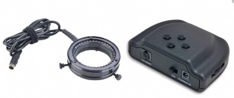 Techniquip - PROLINE 40 LED Ring Illuminator with 4 quadrant controller