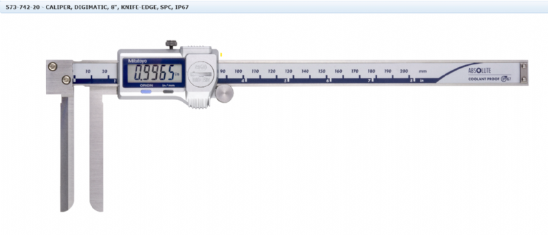 Mitutoyo - Inside Type Digital Calipers - 573 Series