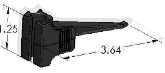 Phillips Precision - Trigger Finger™ Plastic Only (Set of 4) - Inch - TRFN-15
