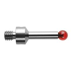 Renishaw - M4 - Ø4mm Ruby Ball - Stainless Steel Stem - L 18mm - EWL 13.7mm - A-5000-7551