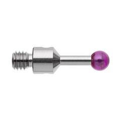 Renishaw - M3 - Ø3mm Ruby Ball - Stainless Steel Stem - L 10mm - EWL 6.5mm - A-5004-0422