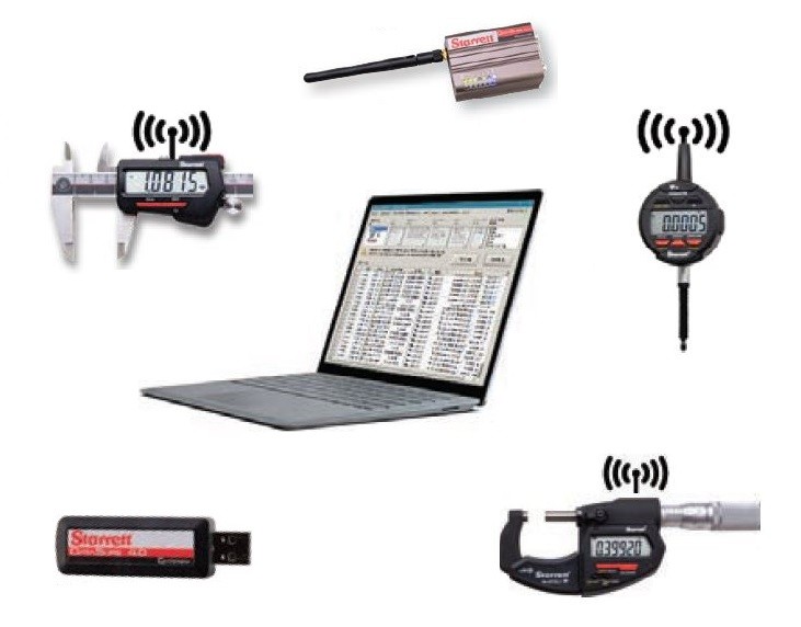 Starrett - DataSure 4.0 - Wireless Data Collection - 1500