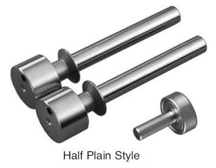Universal Punch - Half Plain Roller Set - for Models -10, -20, -40 