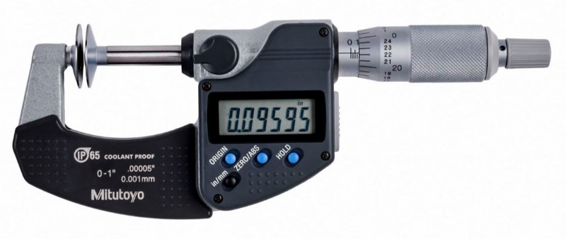 Mitutoyo - Digital Disk Micrometers