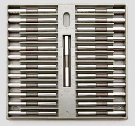 DELTRONIC - THM25 Plug Gage Sets (Metric) - 25 Gages in .0100mm Steps 