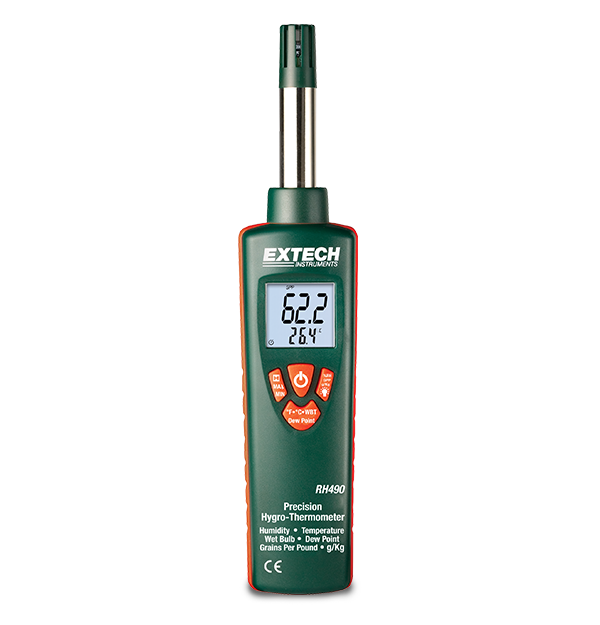 EXTECH - Precision Hygro-Thermometer - RH490