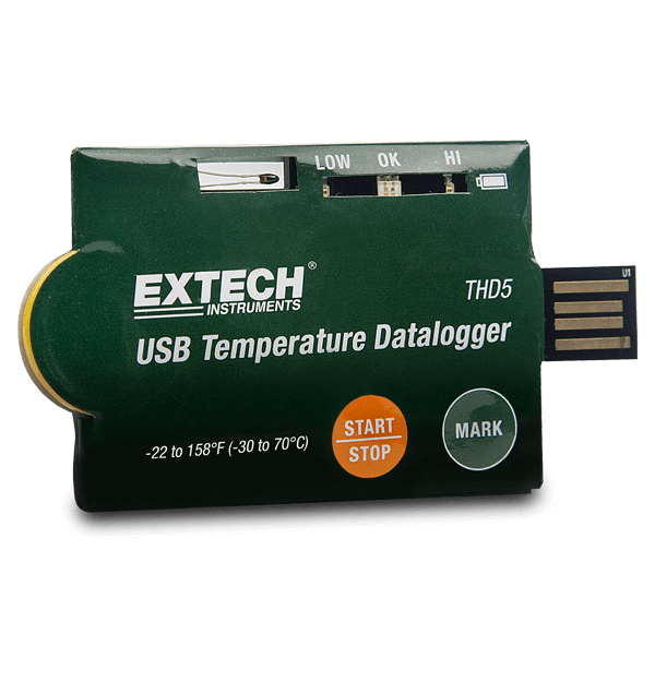 EXTECH - USB Temperature Datalogger (Pack of 10) - THD5