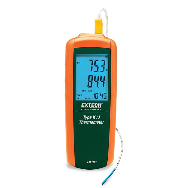 EXTECH - Single Input Thermometer - Type J/K - TM100