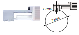 Mitutoyo - 12AAE644 V-Type Adapter 