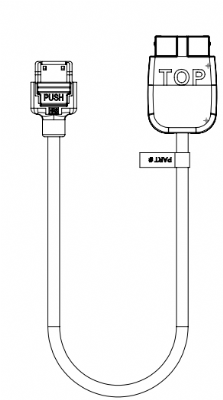 CDI Chicago - G03-0019 10 Pin Digimatic Cable