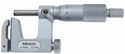 Mitutoyo - "Uni-Mike" T-Anvil Micrometer - Interchangeable Type - (Metric)