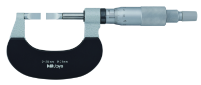 Mitutoyo - Blade Micrometers - Series 122 - (Metric)