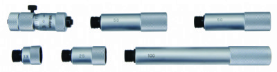 Mitutoyo - (50 - 1500mm Ranges) Inside Micrometer SET  - Extension Rod Type - (Metric)