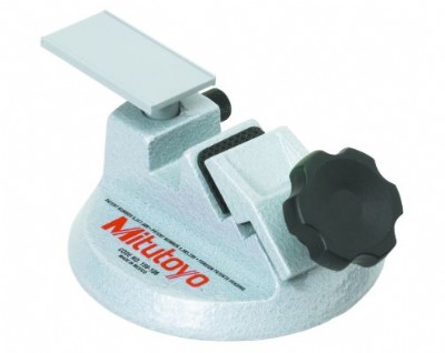 Mitutoyo -  0-2" Micrometer Stand - Fixed Angle w/ Platform - for 3-Wire Measurement - 156-106