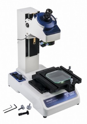 Mitutoyo - Toolmakers Microscope - 176-818A - 2" x 2" Travel Range - No Mic Heads - TM505B