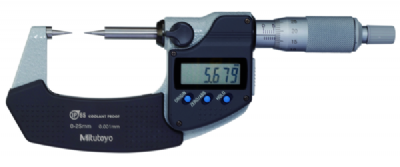 Mitutoyo - Digital Point Micrometers - (IP65) - 342 Series - (Metric)