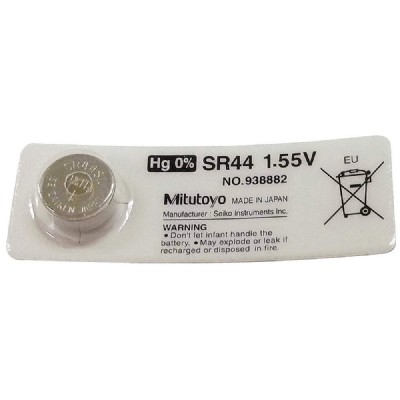 Mitutoyo - SR44 Replacement Battery - for Digimatic Instruments - 938882