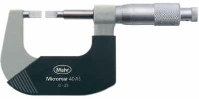 Mahr - 40 AS Blade Micrometers - .0001" Grad