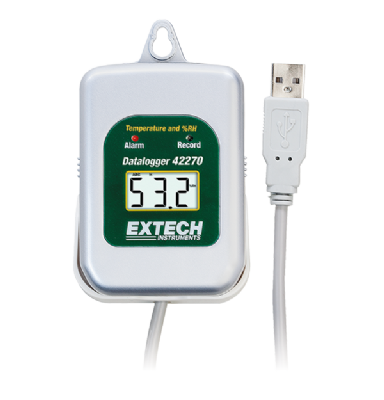 EXTECH - Temperature / Humidity Datalogger Kit w/ PC Interface - 42275