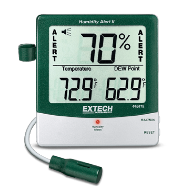 EXTECH - Hygro-Thermometer Humidity Alert w/ Dew Point - 445815