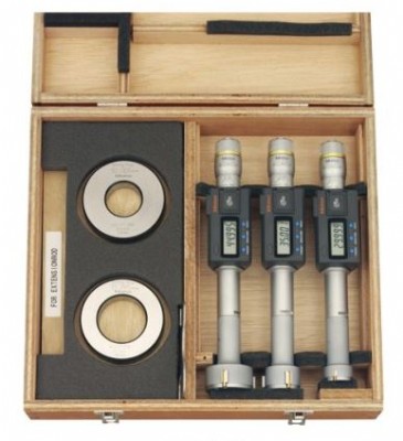 Mitutoyo - 1 - 2" - Holtest 3-Point Bore Micrometer - Complete Set - 468-988