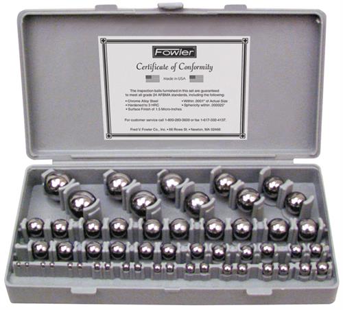 Fowler - Gage Ball Sets - (Inch & Metric)